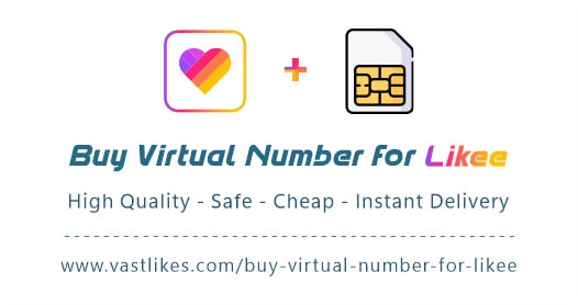 Buy Virtual Number for Likee