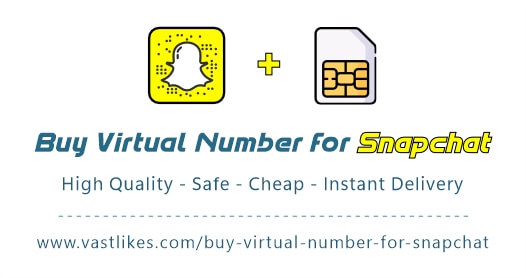 Buy Virtual Number for Snapchat